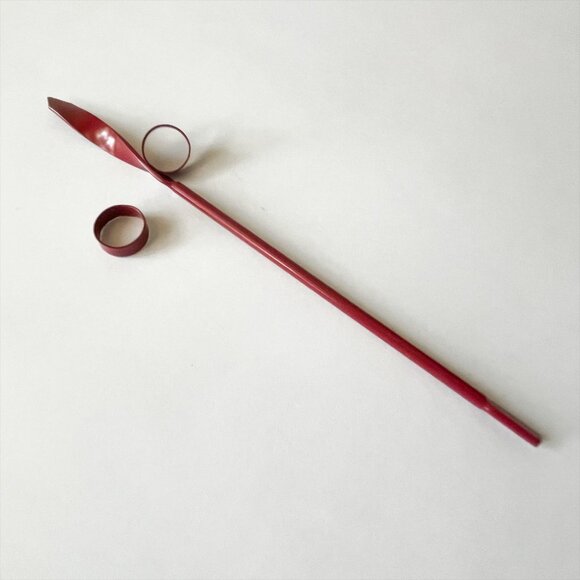 Wolfgang Puck Garnishing Set 12 pc Vegetable Prep Kitchen Tools with Red Case - Picture 5 of 5